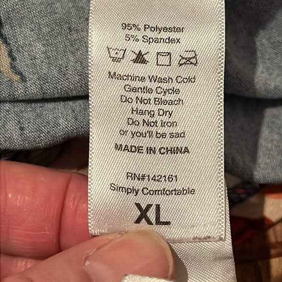 LuLaRoe floral fit and flare maxi XL - Picture 7 of 9